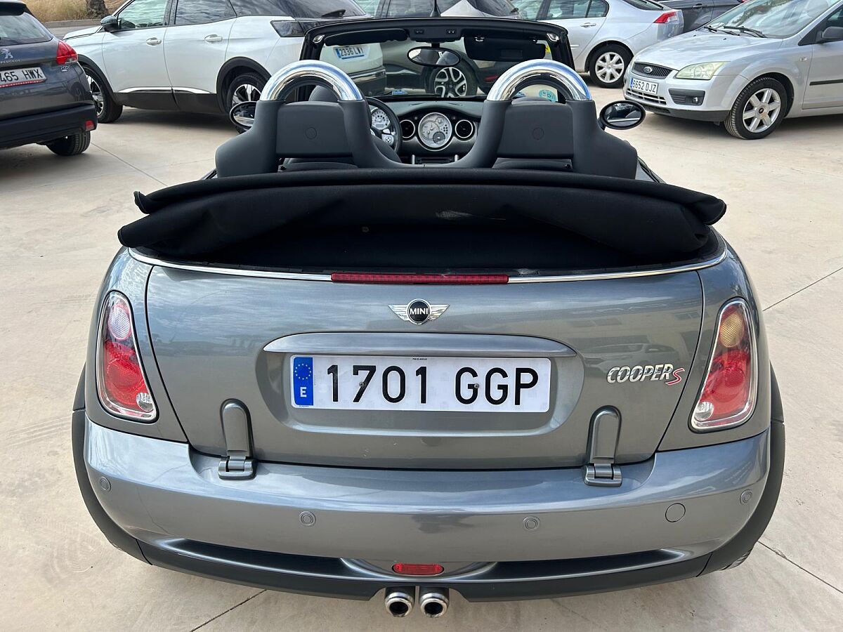 MINI COOPER S CONVERTIBLE 1.6 AUTO SPANISH LHD IN SPAIN 82000 MILES SUPERB 2008